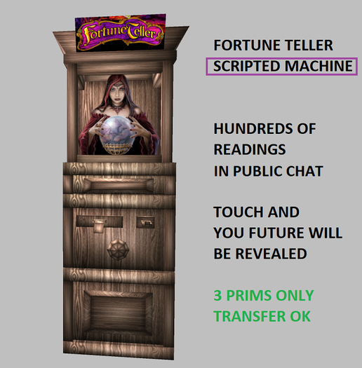 Second Life Marketplace Crystal ball fortune teller